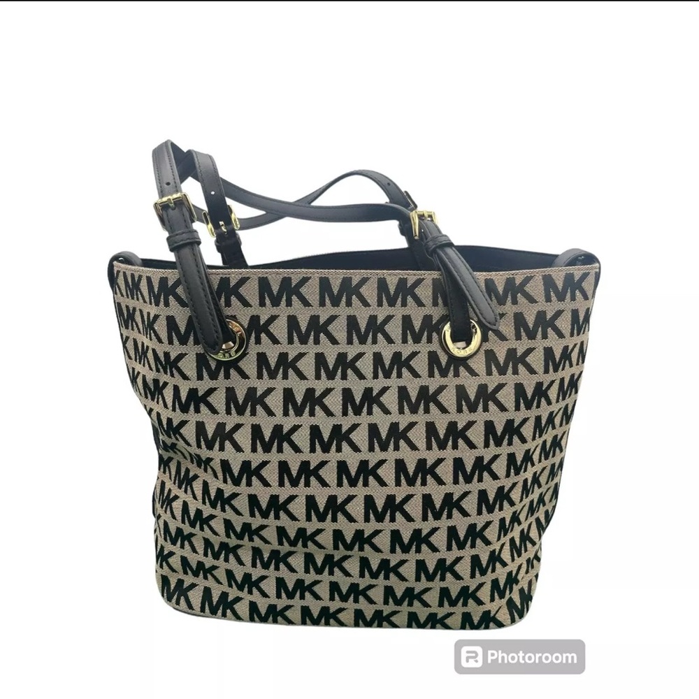 Michael Kors Jet Set Signature Jacquard monogram tote bag